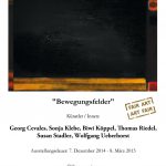 Bewegungsfelder Flyer Skulpturale