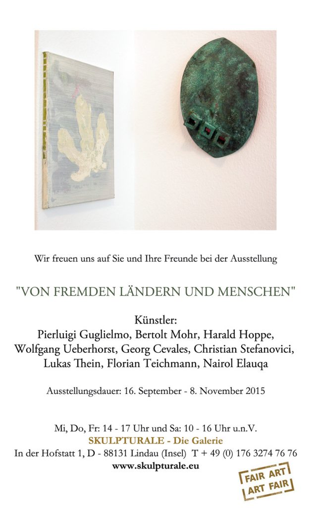 Flyer: Von fremden Ländern und Menschen