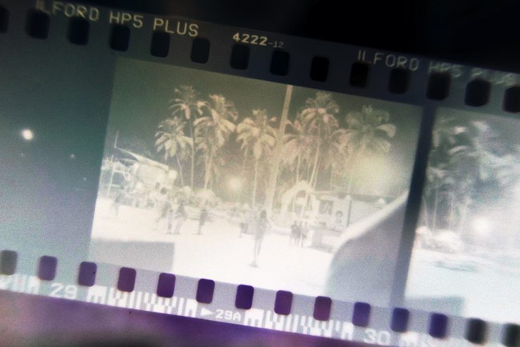 Titelfoto Analog Indien Caffenol Palolem Beach