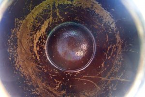 Teapot inside